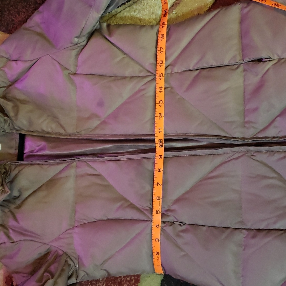 Kenneth Cole Long Down/ Feather Puffer Jacket Women's Size Medium - Picture 9 of 16